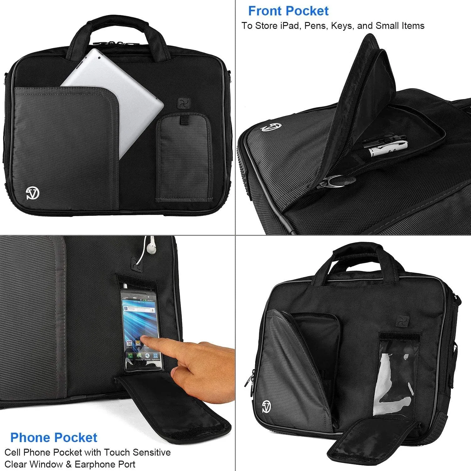 13 14 Inch Laptop Shoulder Messenger Bag for Acer Spin Aspire Swift Chromebook Spin 713 714