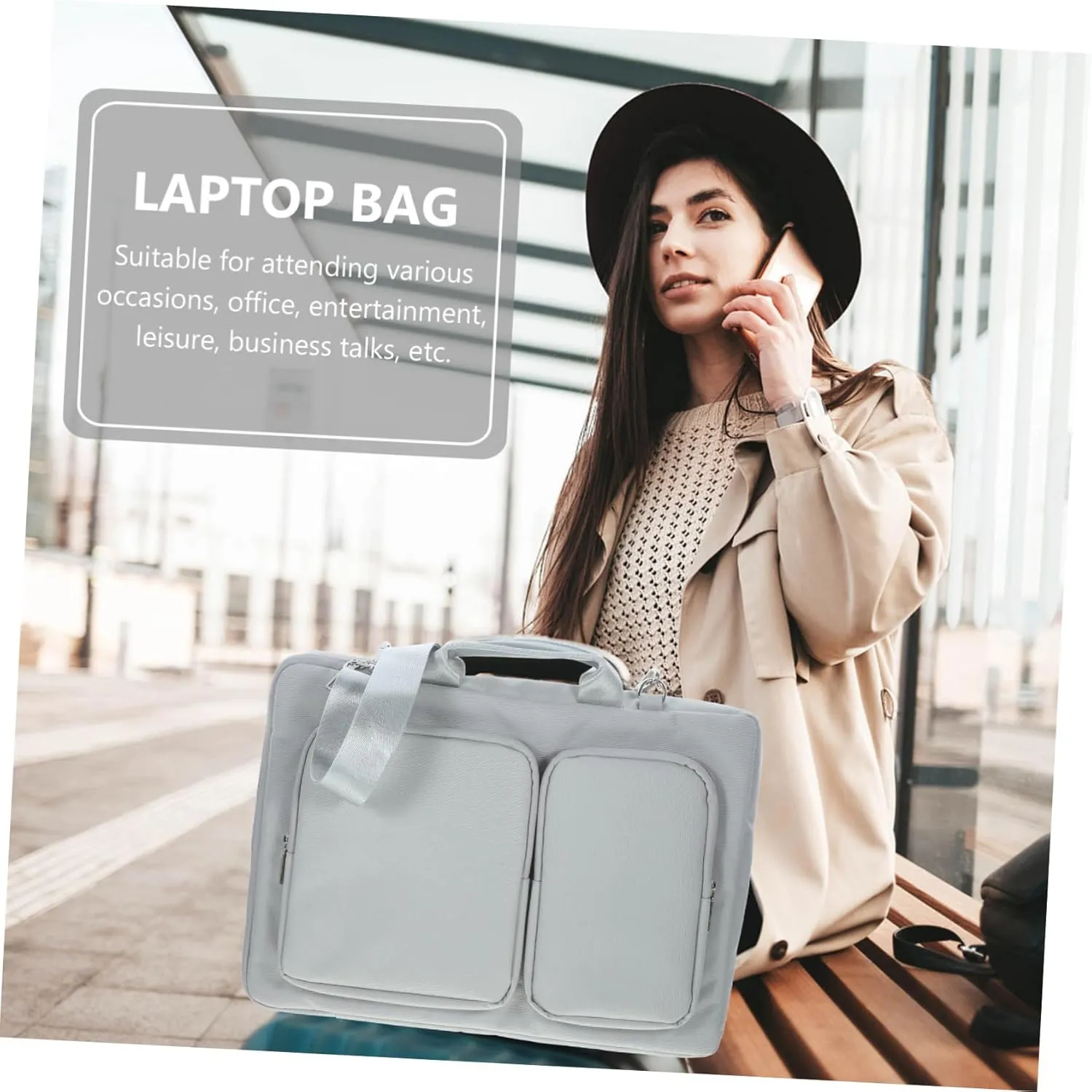 1pc Sleeve Bag Notebook Carrying Case Leather Laptop Bag For Women Laptop Carrying Bag Business Laptop