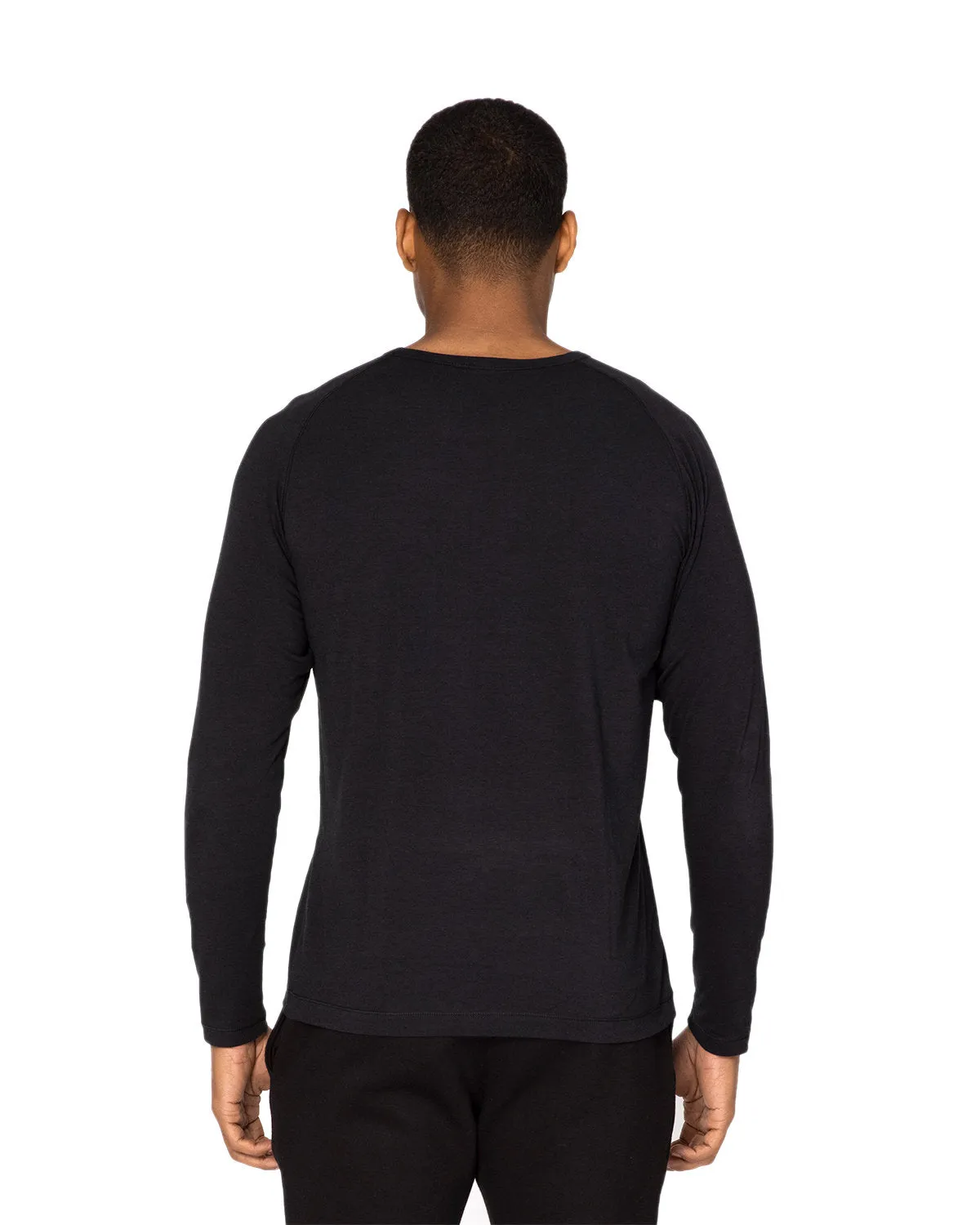 382LS-Threadfast Apparel-BLACK