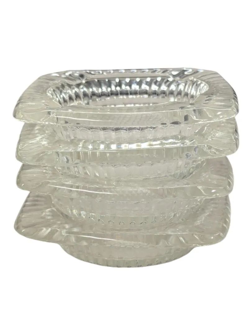 (4) Unused Classic Ashtrays