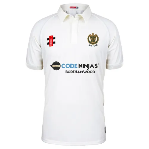 Abbots Langley CC  Junior's Ivory Matrix V2 S/S Shirt