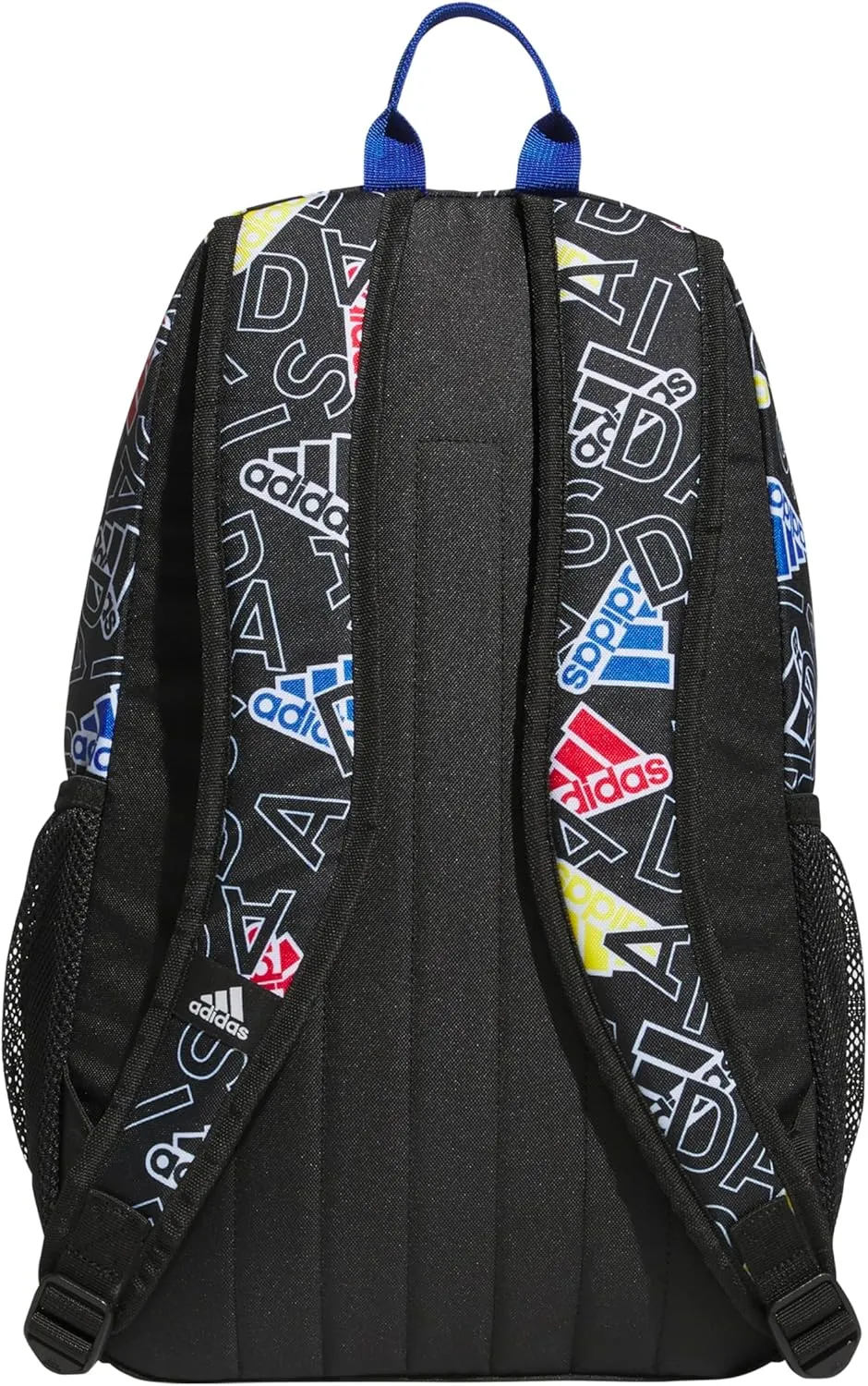 adidas Creator Laptop Backpack for Women and Men, Comfortable and Durable Small Athletic Bag, Adi Comp Black/Team Royal Blue, One Size