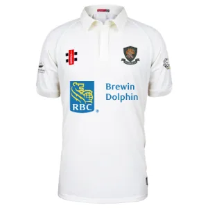 Allendale C.C. Adult's Ivory Matrix V2 S/S Shirt-Senior