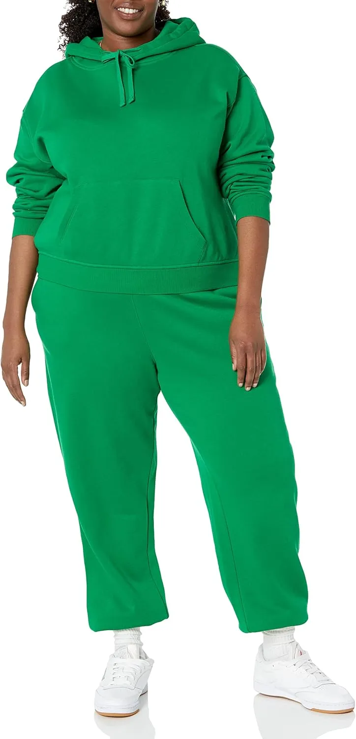 Amazon Essentials Womens Hoodies - Crop Pullover Sweatshirt (Available in Plus Size)