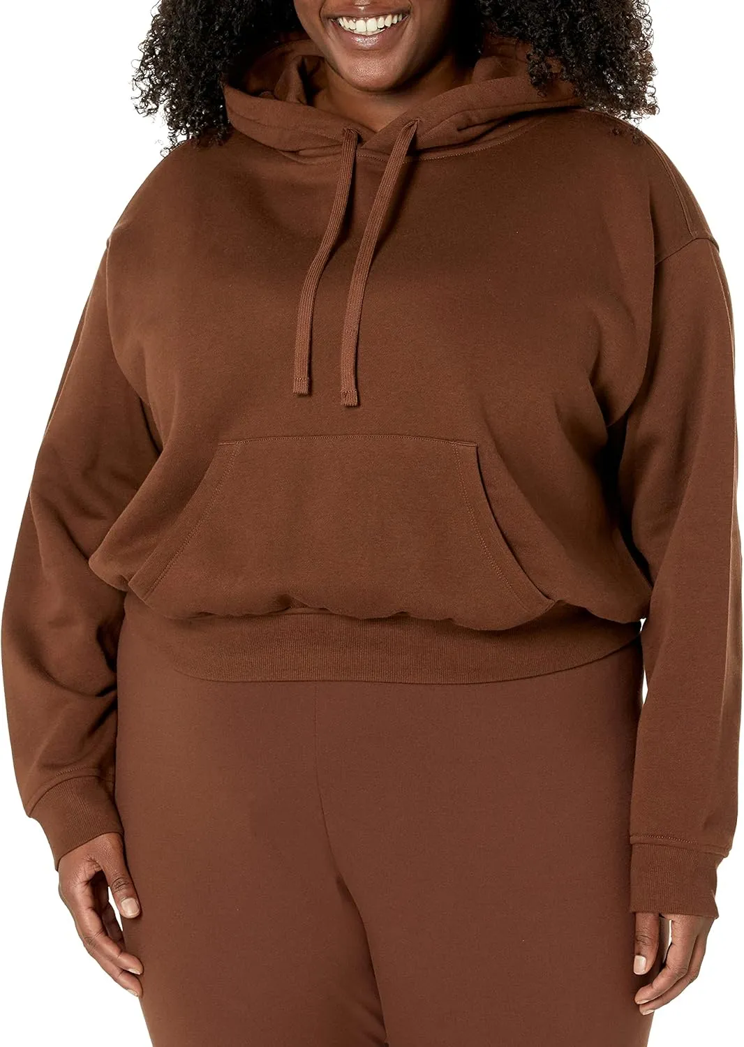 Amazon Essentials Womens Hoodies - Crop Pullover Sweatshirt (Available in Plus Size)