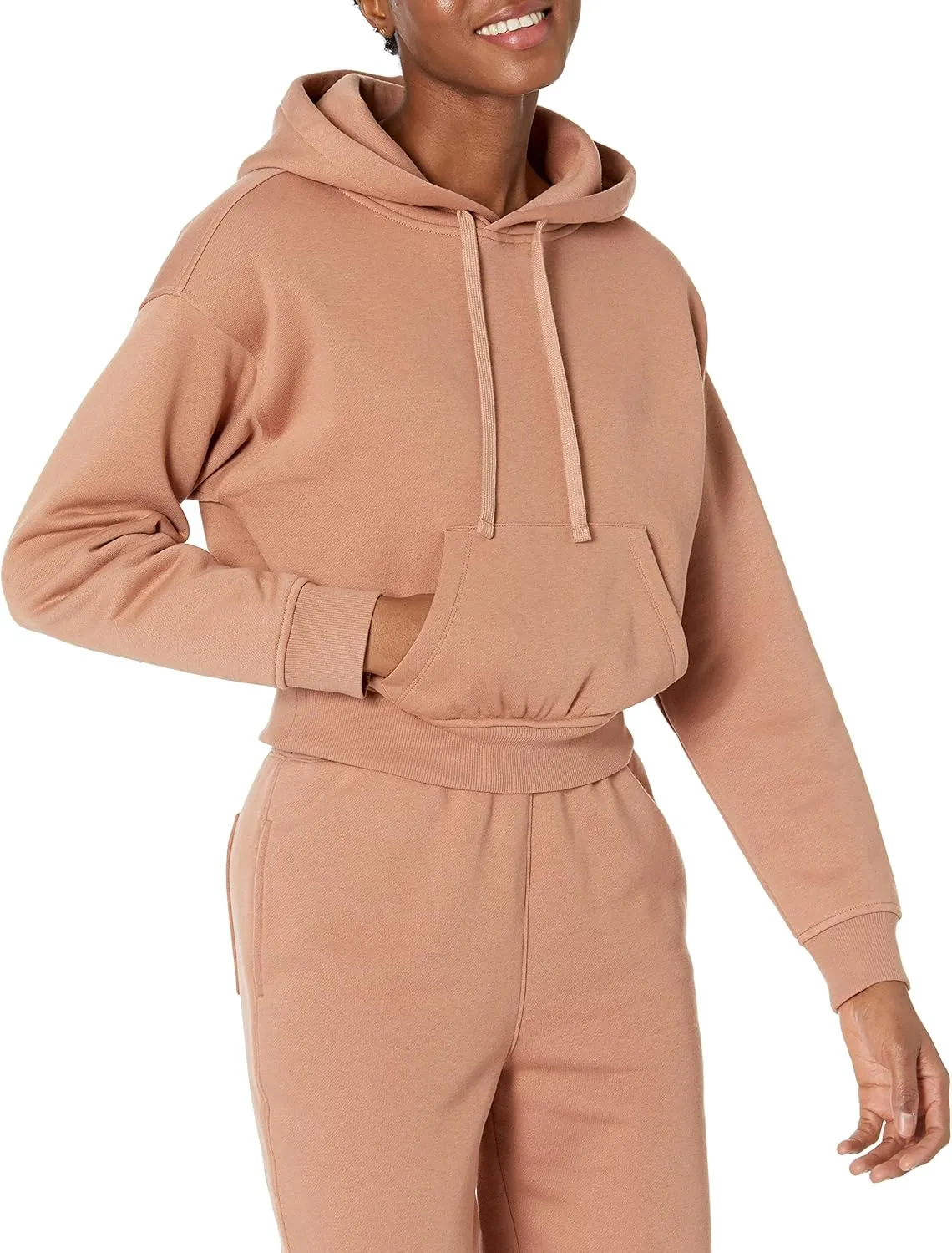 Amazon Essentials Womens Hoodies - Crop Pullover Sweatshirt (Available in Plus Size)