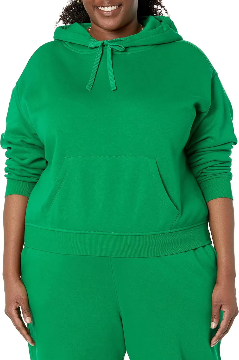 Amazon Essentials Womens Hoodies - Crop Pullover Sweatshirt (Available in Plus Size)