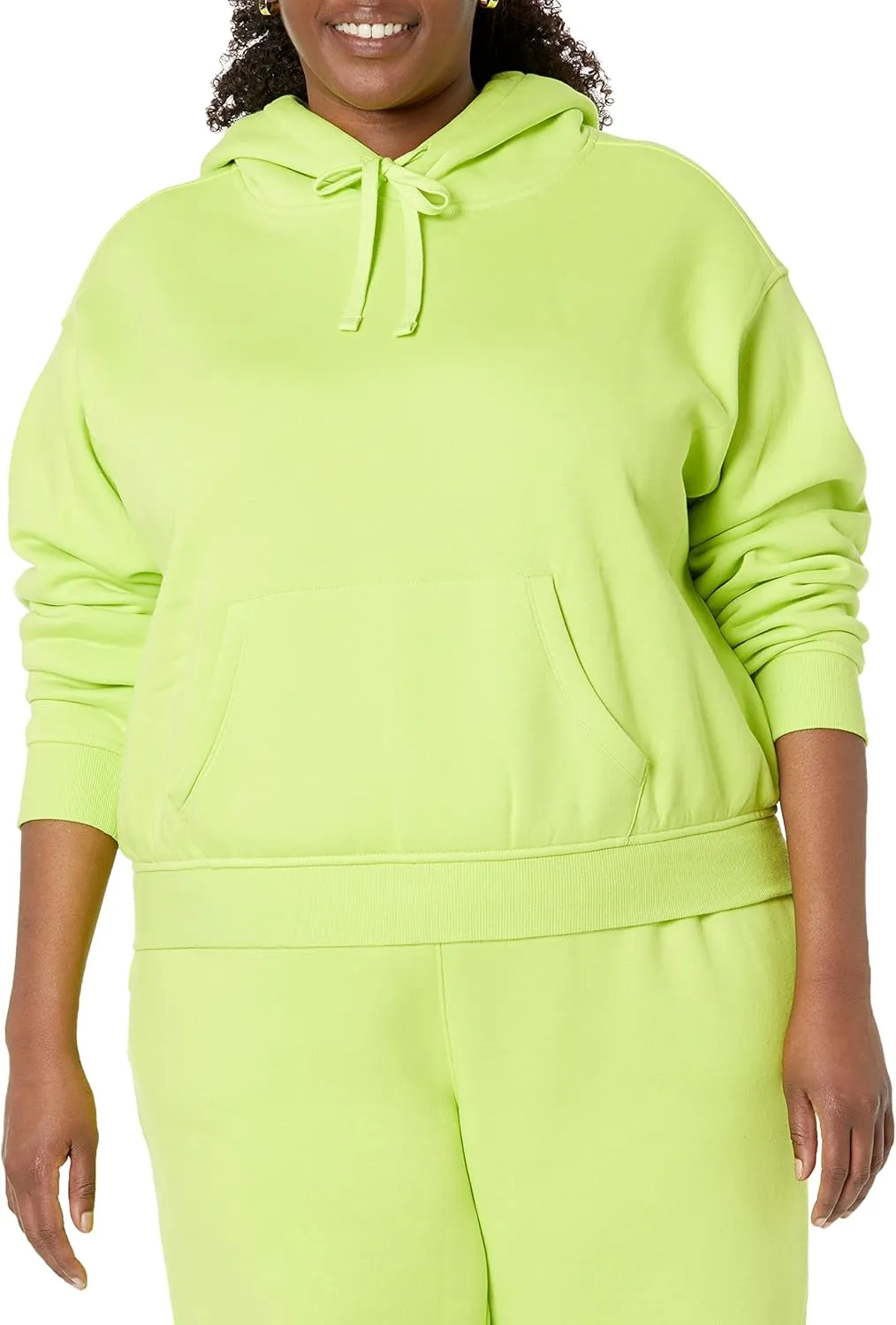 Amazon Essentials Womens Hoodies - Crop Pullover Sweatshirt (Available in Plus Size)