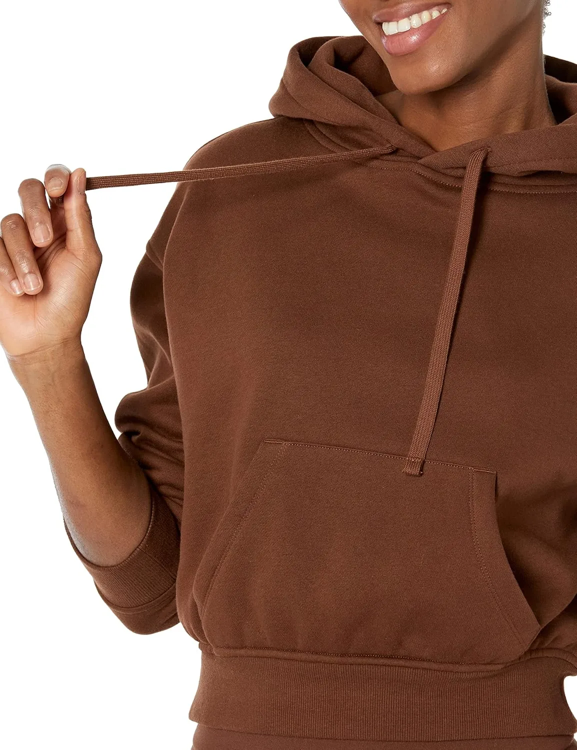 Amazon Essentials Womens Hoodies - Crop Pullover Sweatshirt (Available in Plus Size)