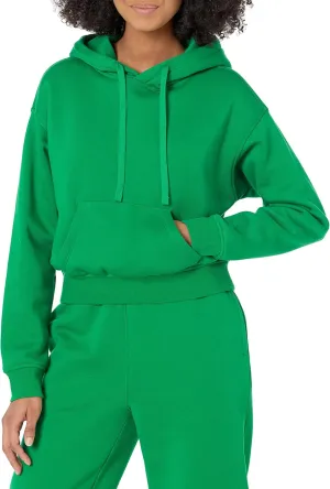 Amazon Essentials Womens Hoodies - Crop Pullover Sweatshirt (Available in Plus Size)