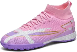 AMZ BSHIDA Indoor Soccer Shoes for Mens Youth Athletic Football Soccer Turf Cleats