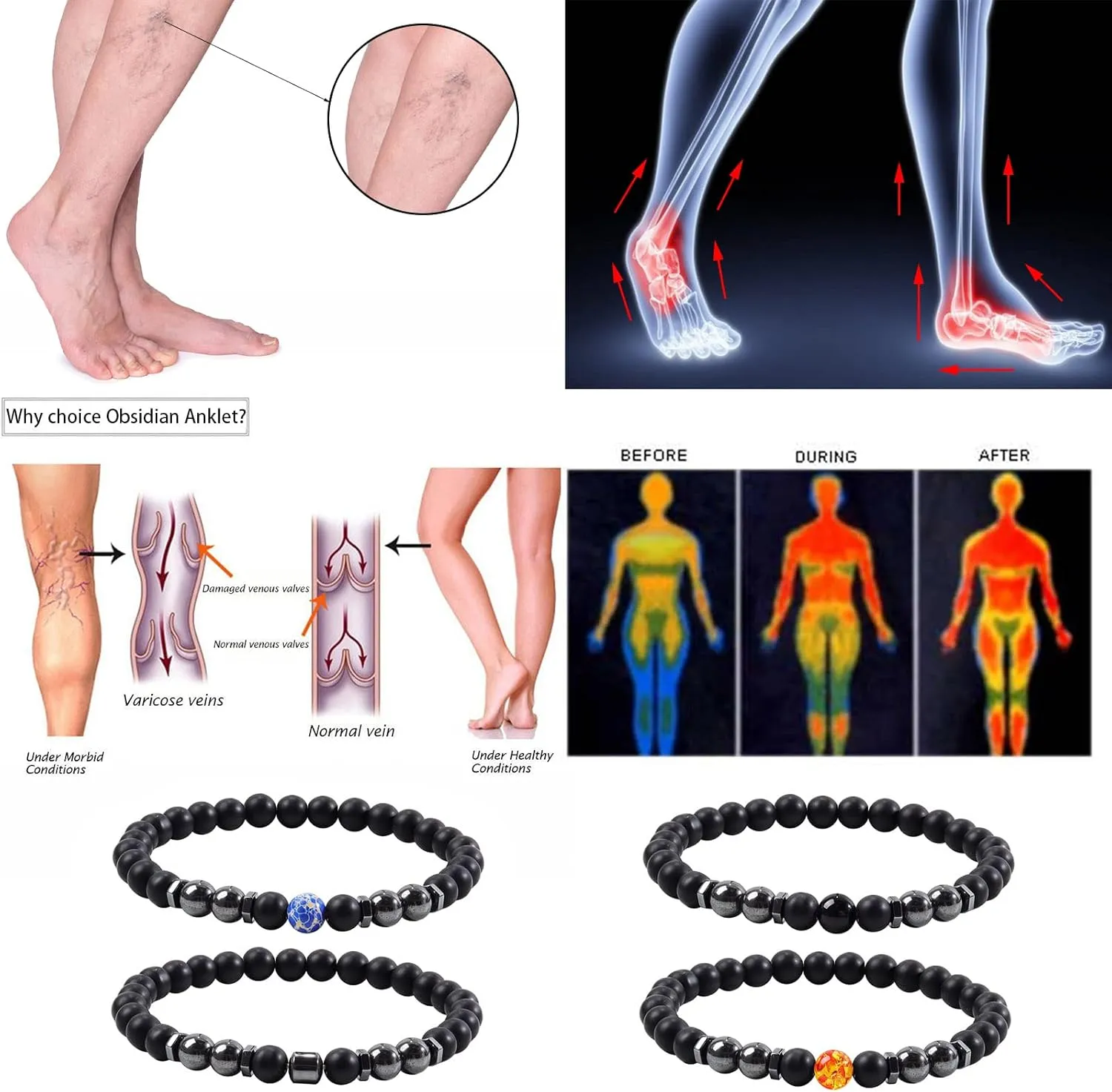 Ankle Bracelets for Women Gold Anklets Summer Beach Vacation Outfits Dainty Paperclip Link Chain Anklets Foot Jewelry Gifts