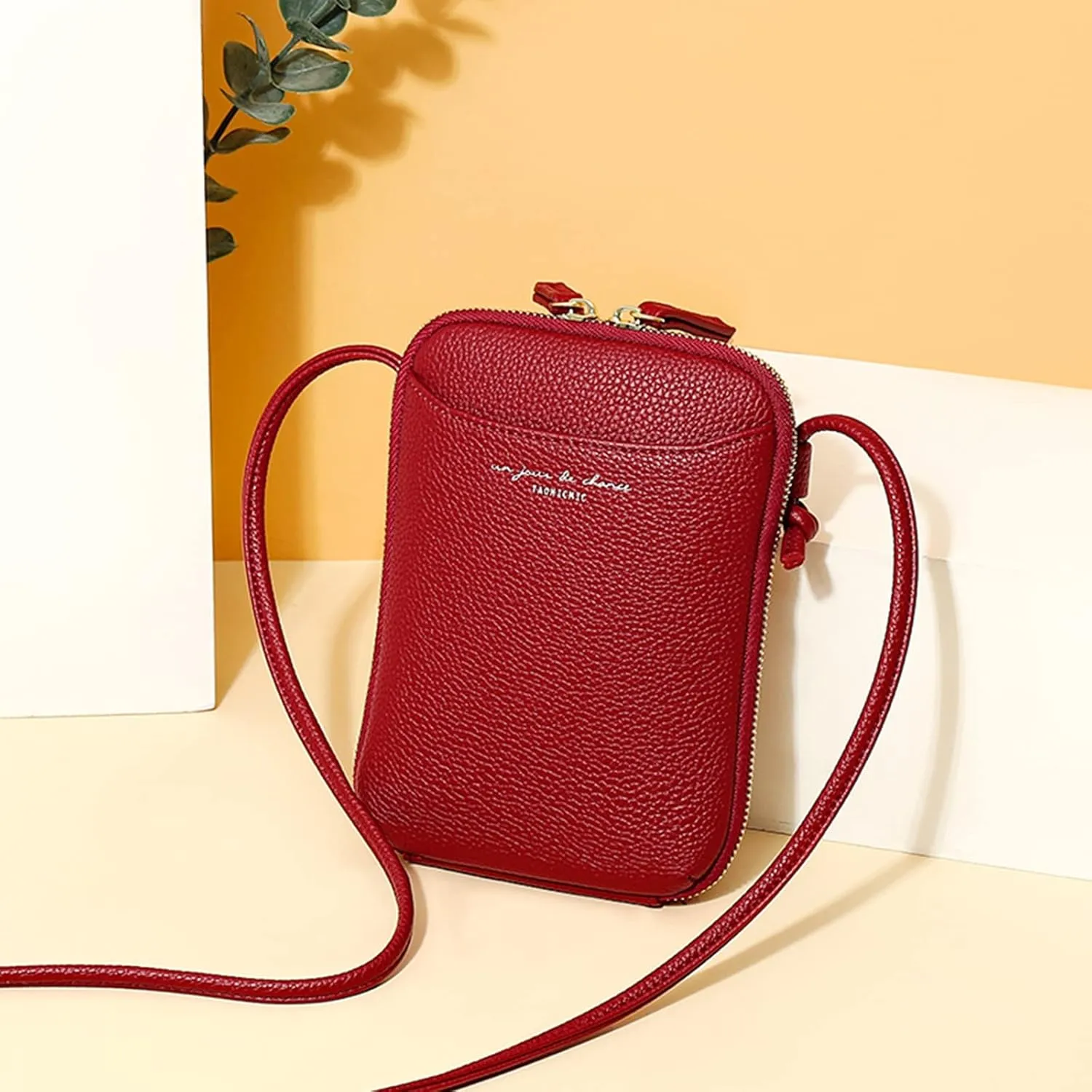 Athletic Crossbody Bags for Women Cute Hobo Tote Handbags Mini Clutch Purses with Zipper Closure Gifts for Mom(Red)