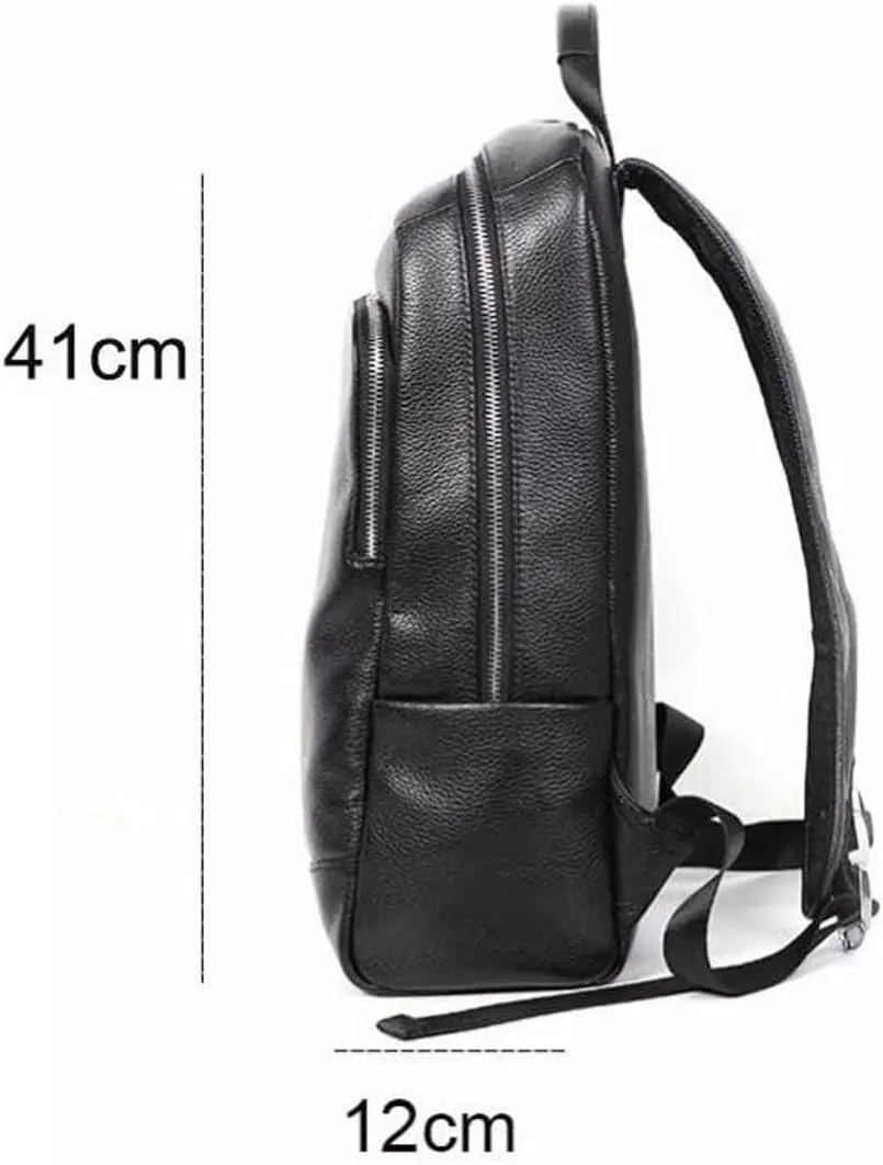 Backpacks Mens Genuine Leather Laptop Bags Luggage Travel Bags Computers Bags Briefcases Casual Daypack