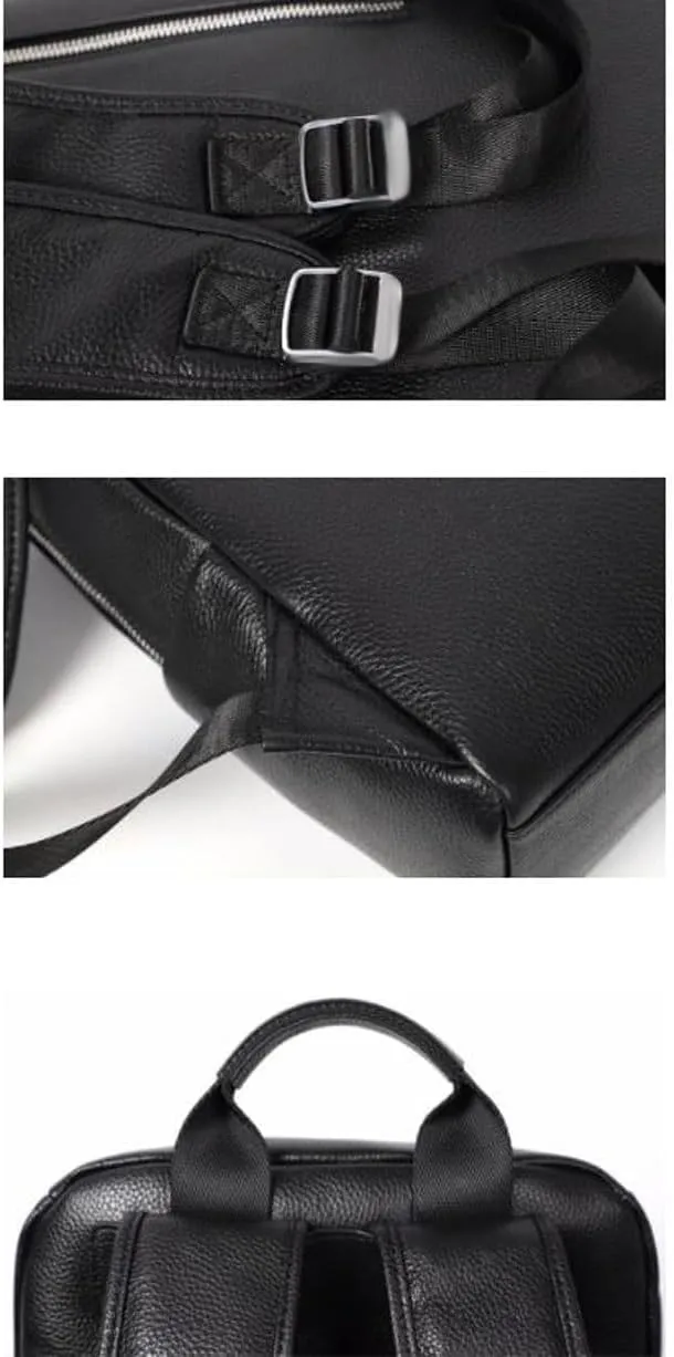 Backpacks Mens Genuine Leather Laptop Bags Luggage Travel Bags Computers Bags Briefcases Casual Daypack