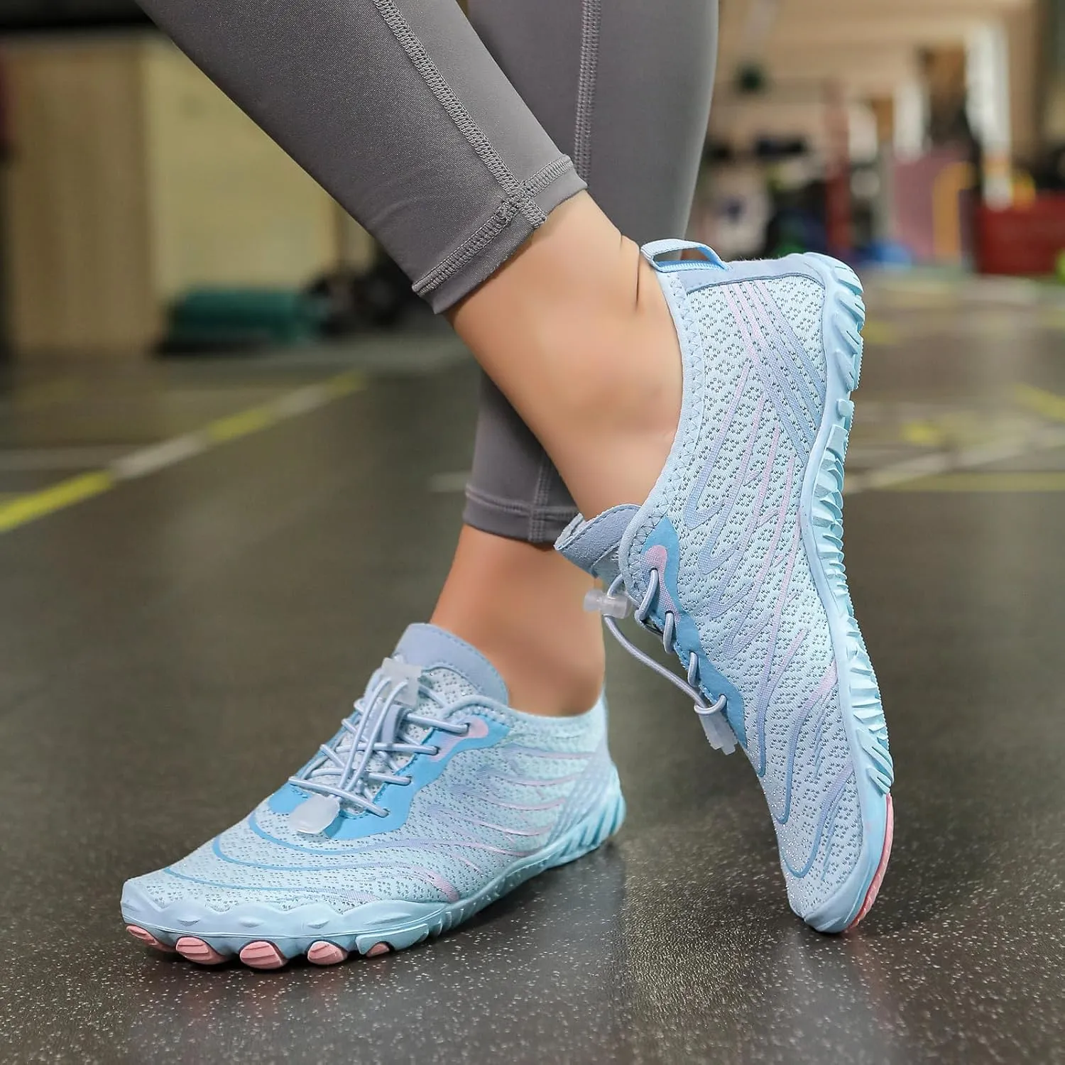 Barefoot Shoes for Women Men Hike Shoes Footwear Barefoot Womens Non-Slip Breathable Wide Toe Box Water Shoes Athletic Unisex Hiking Walking Shoes
