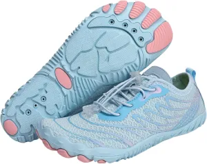 Barefoot Shoes for Women Men Hike Shoes Footwear Barefoot Womens Non-Slip Breathable Wide Toe Box Water Shoes Athletic Unisex Hiking Walking Shoes