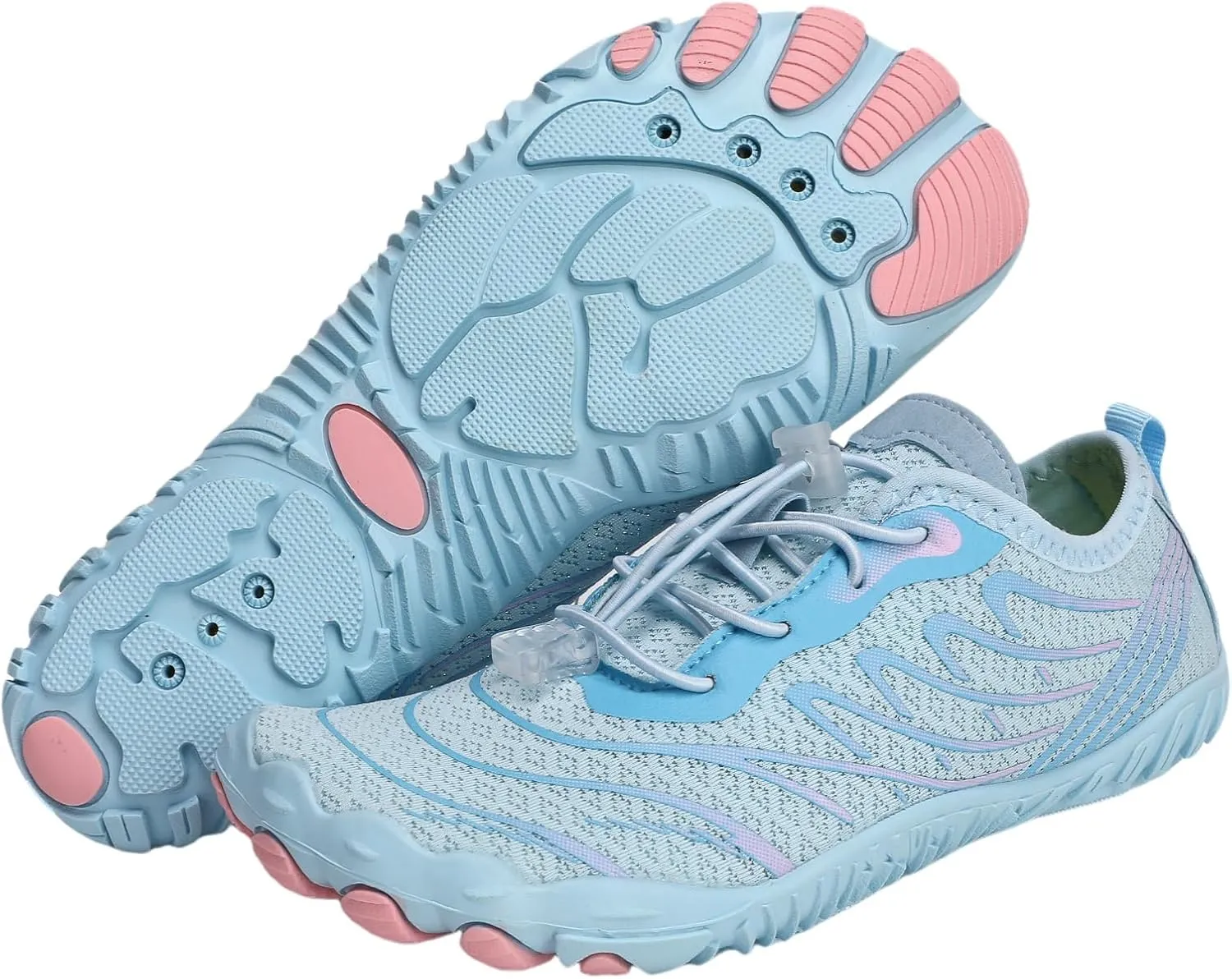 Barefoot Shoes for Women Men Hike Shoes Footwear Barefoot Womens Non-Slip Breathable Wide Toe Box Water Shoes Athletic Unisex Hiking Walking Shoes