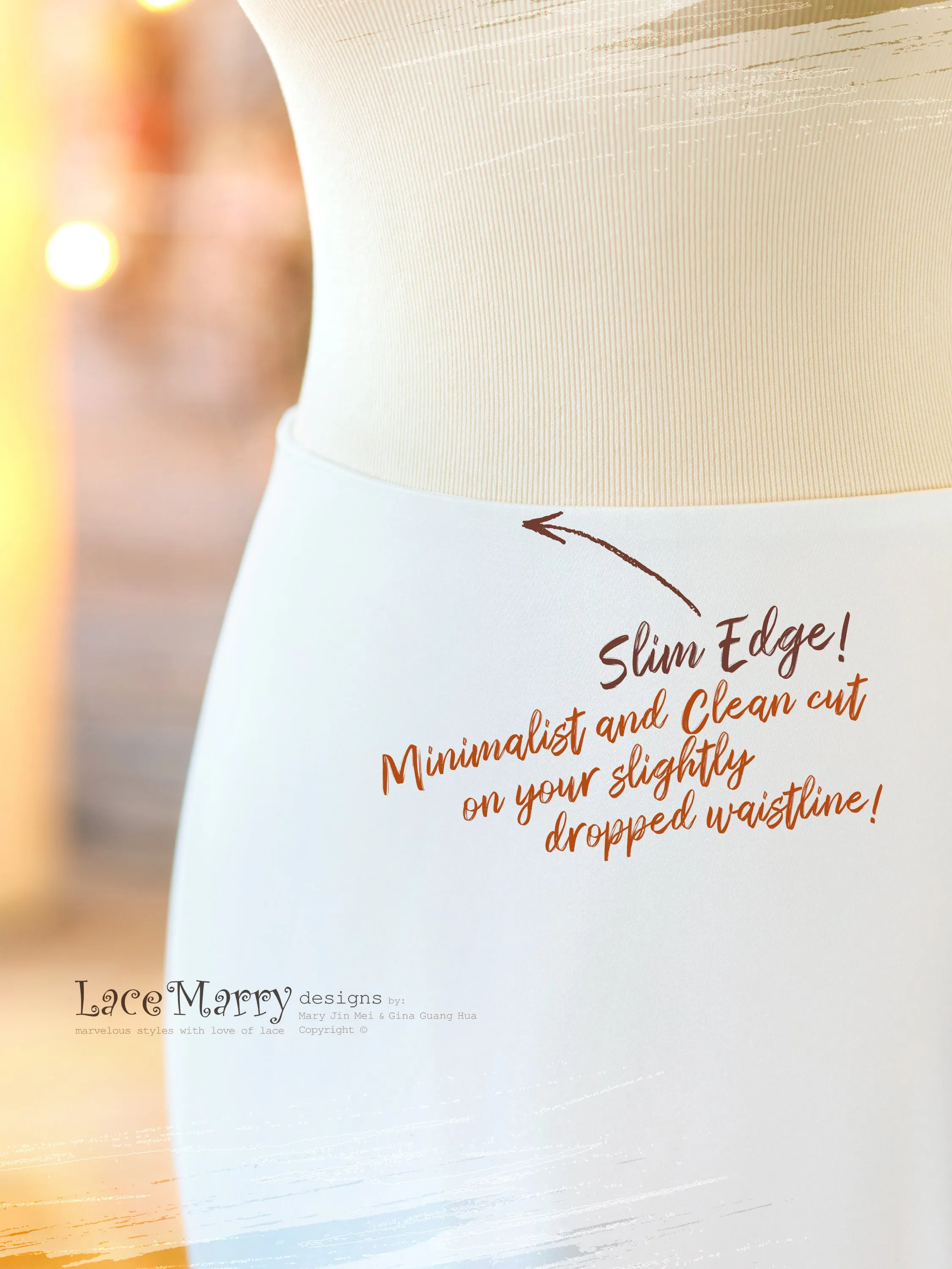 Beach Style Sexy and Plain Wedding Dress