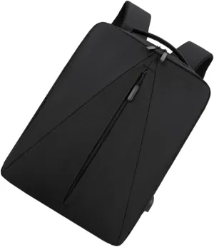 BESPORTBLE Men Backpack Capacity Travel Bag with Charging Port Stylish Business Backpack for Men