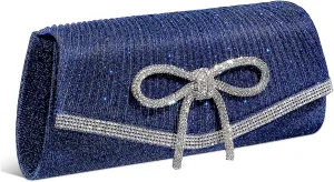 BESTYASH Evening Bag Clutch for Women Bling Purse with Rhinestones for Weddings Parties and Formal Events Durable Construction Spacious Design for Essentials