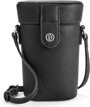 BOSTANTEN Mini Bucket Crossbody Bags for Women Vegan Leather Small Shoulder Bag with Adjustable Strap