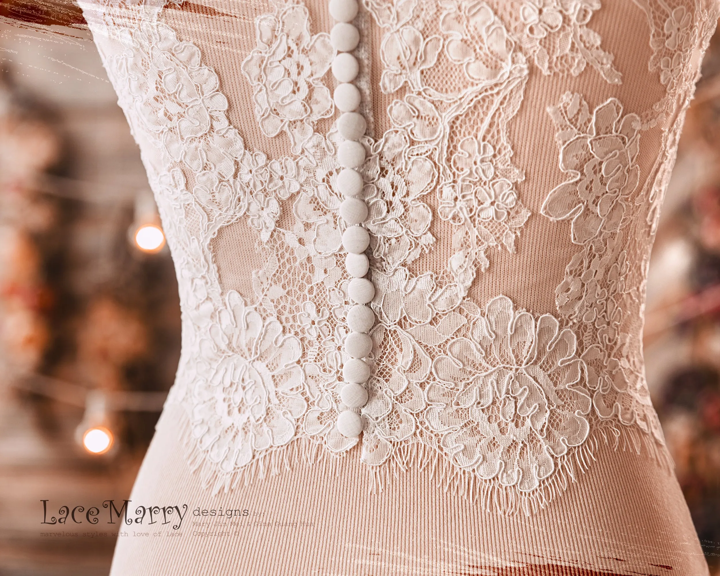 Bridal Bustier with Adjustable Straps