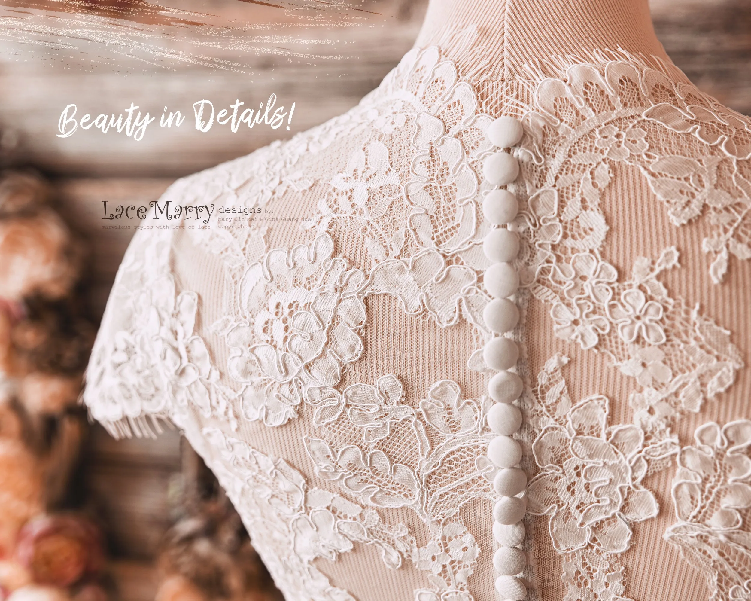 Bridal Bustier with Adjustable Straps