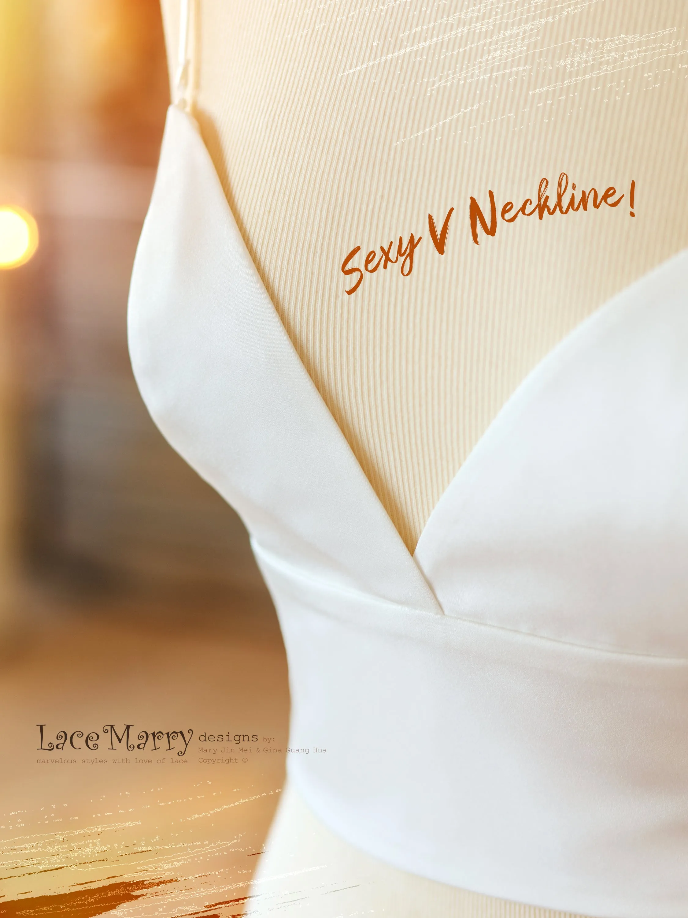 Bridal Bustier with Adjustable Straps
