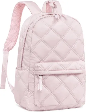 CAMTOP Backpack for Women Travel Backpack Qualited Girls Backpacks for School Lightweight Water-Resistant Casual Daypack Backpacks (Pink)
