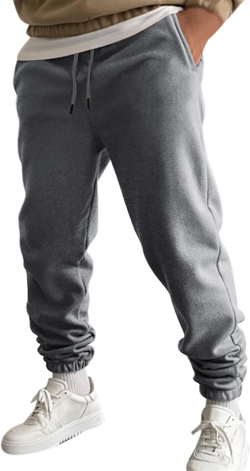 Cargo Sweatpants for Men Big and Tall Fitness Sports Trousers Men's Cargo Pants Big and Tall Men's Elastic Waist Work