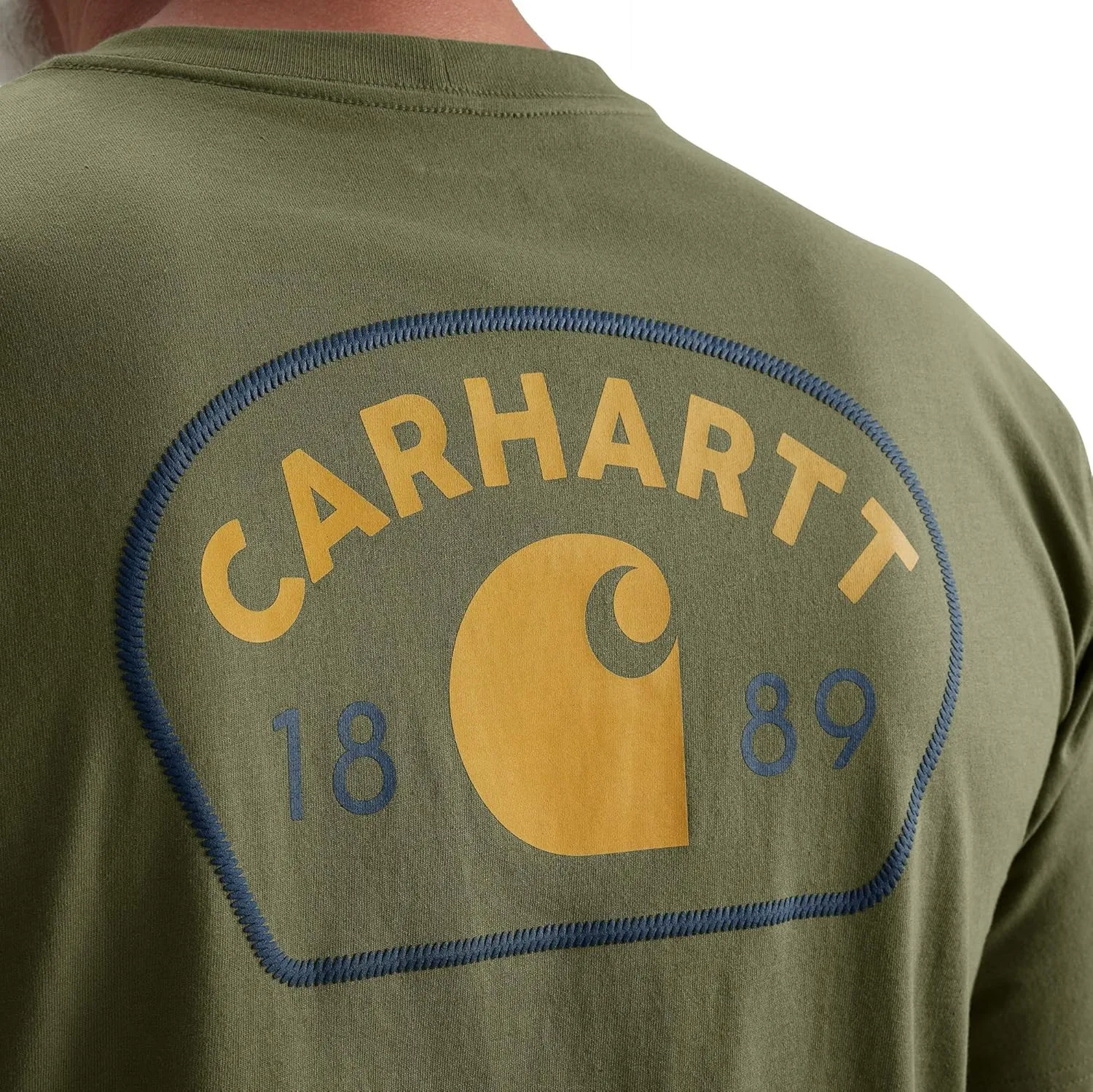 Carhartt Men's Relaxed Fit Lightweight Short-Sleeve 1889 Graphic T-Shirt