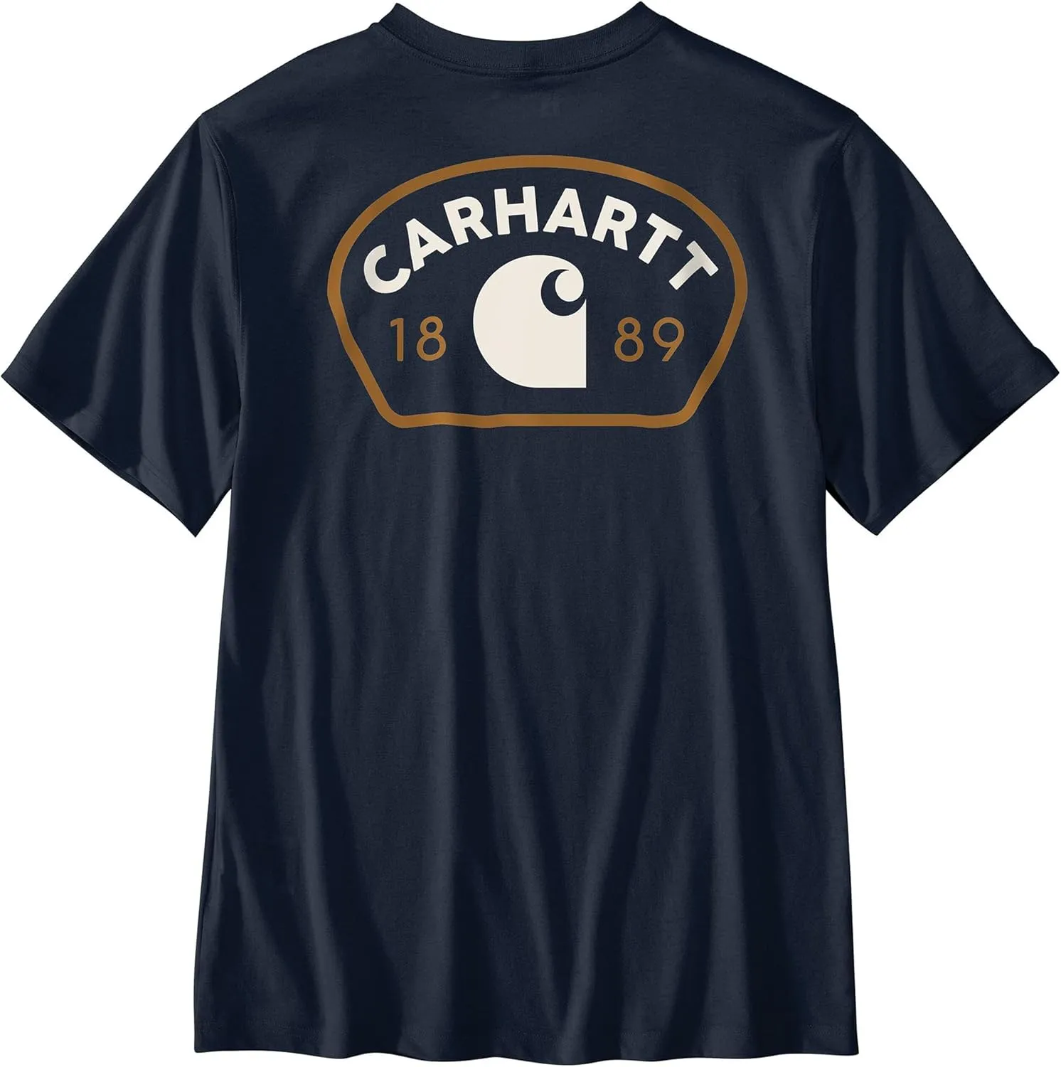 Carhartt Men's Relaxed Fit Lightweight Short-Sleeve 1889 Graphic T-Shirt