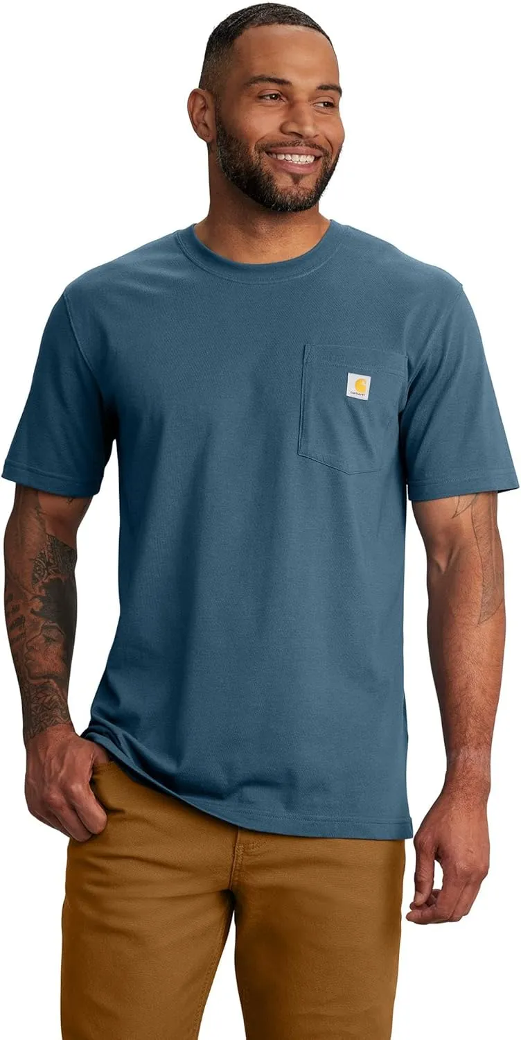 Carhartt Men's Relaxed Fit Lightweight Short-Sleeve Pocket C Graphic T-Shirt