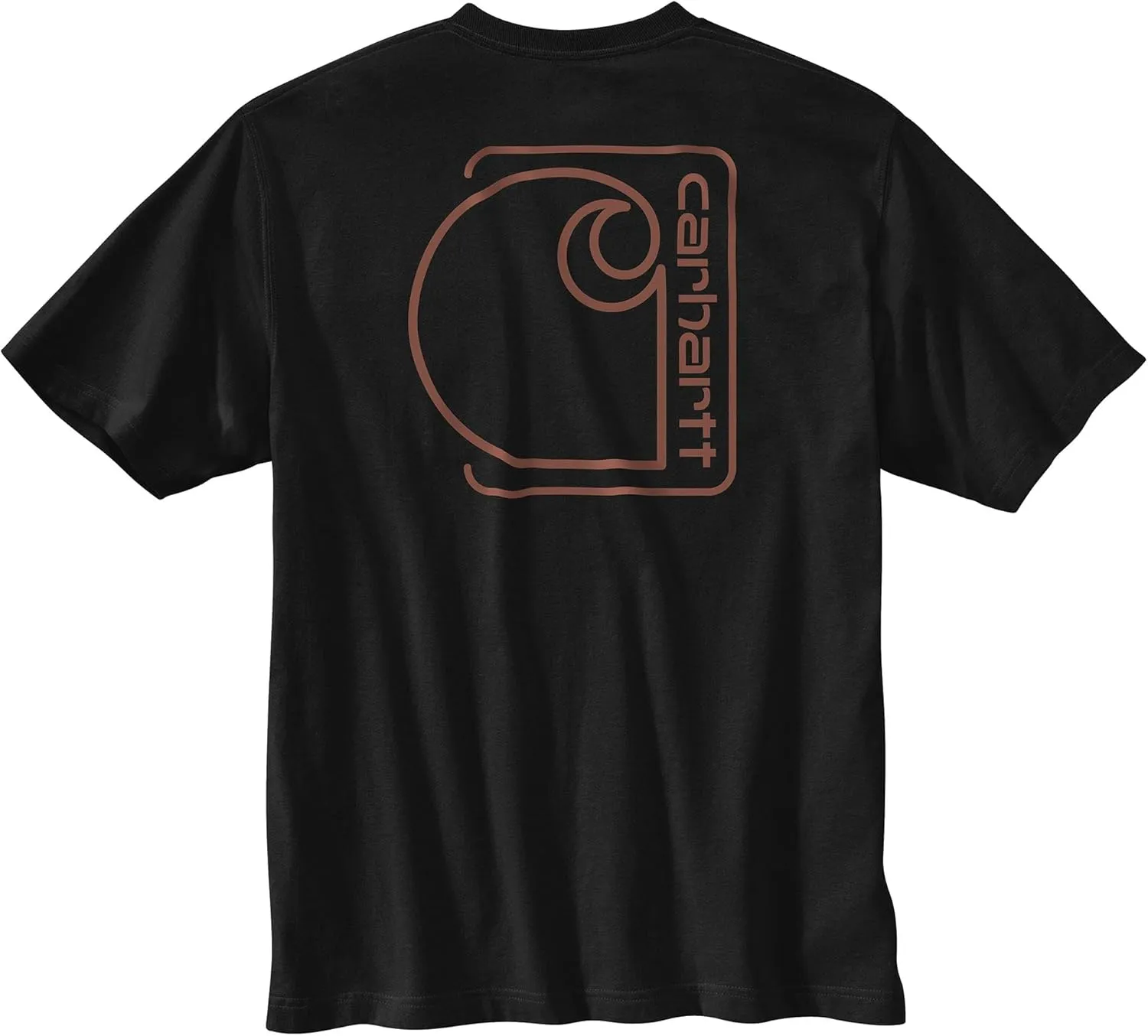 Carhartt Men's Relaxed Fit Lightweight Short-Sleeve Pocket C Graphic T-Shirt