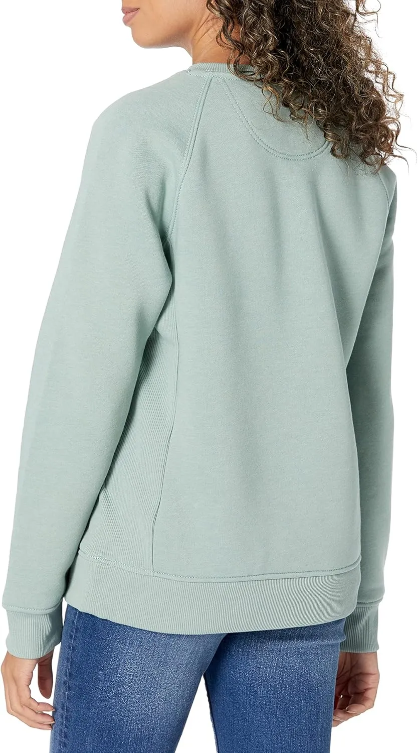 Carhartt Women's Exclusive Midweight Relaxed Fit Graphic Crew Neck Sweatshirt