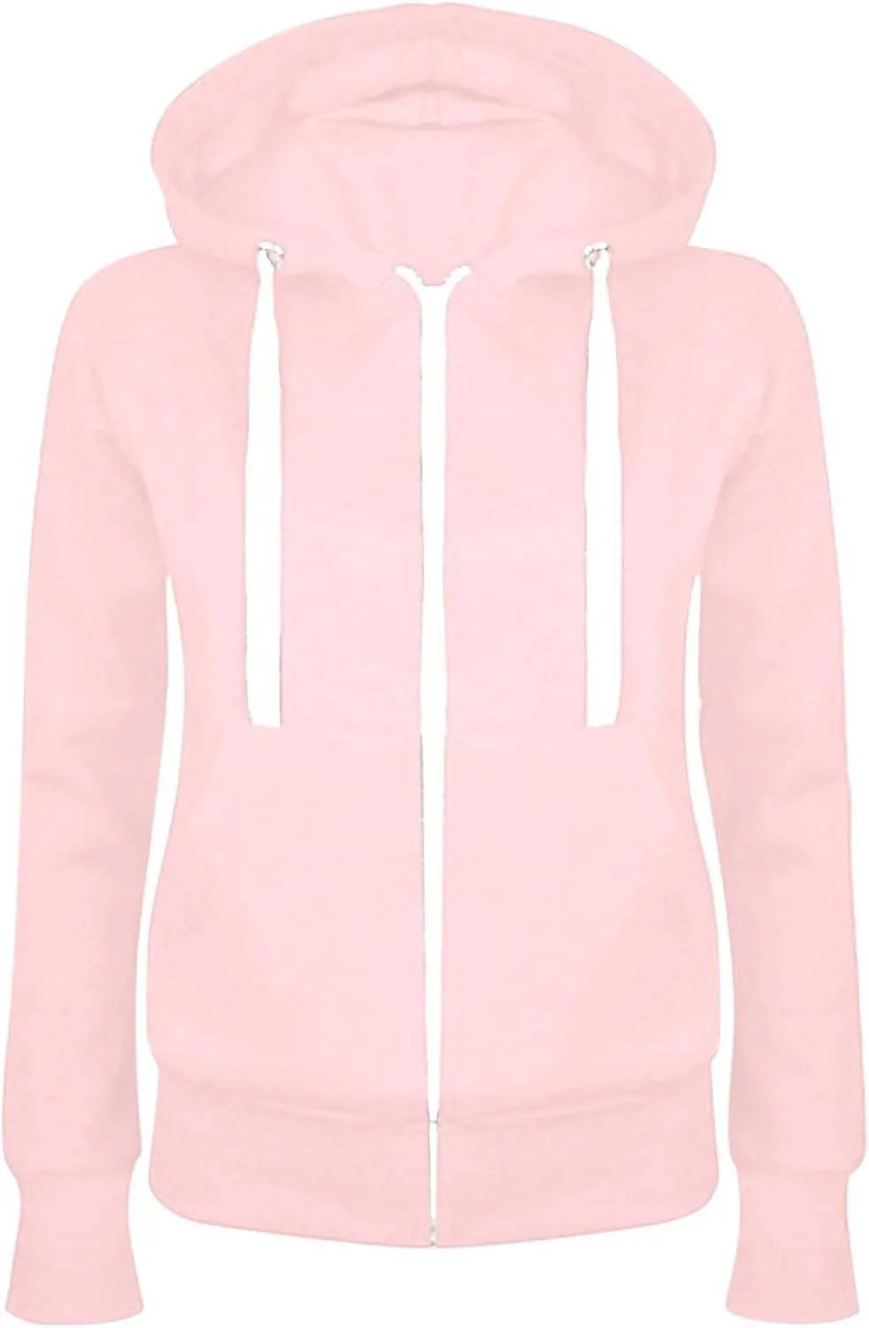 Ceboyel Women Zip Up Hoodies 2023 Drawstring Hooded Sweatshirts Long Sleeve Thin Jackets Lightweight trendy 2025 Fall Clothes