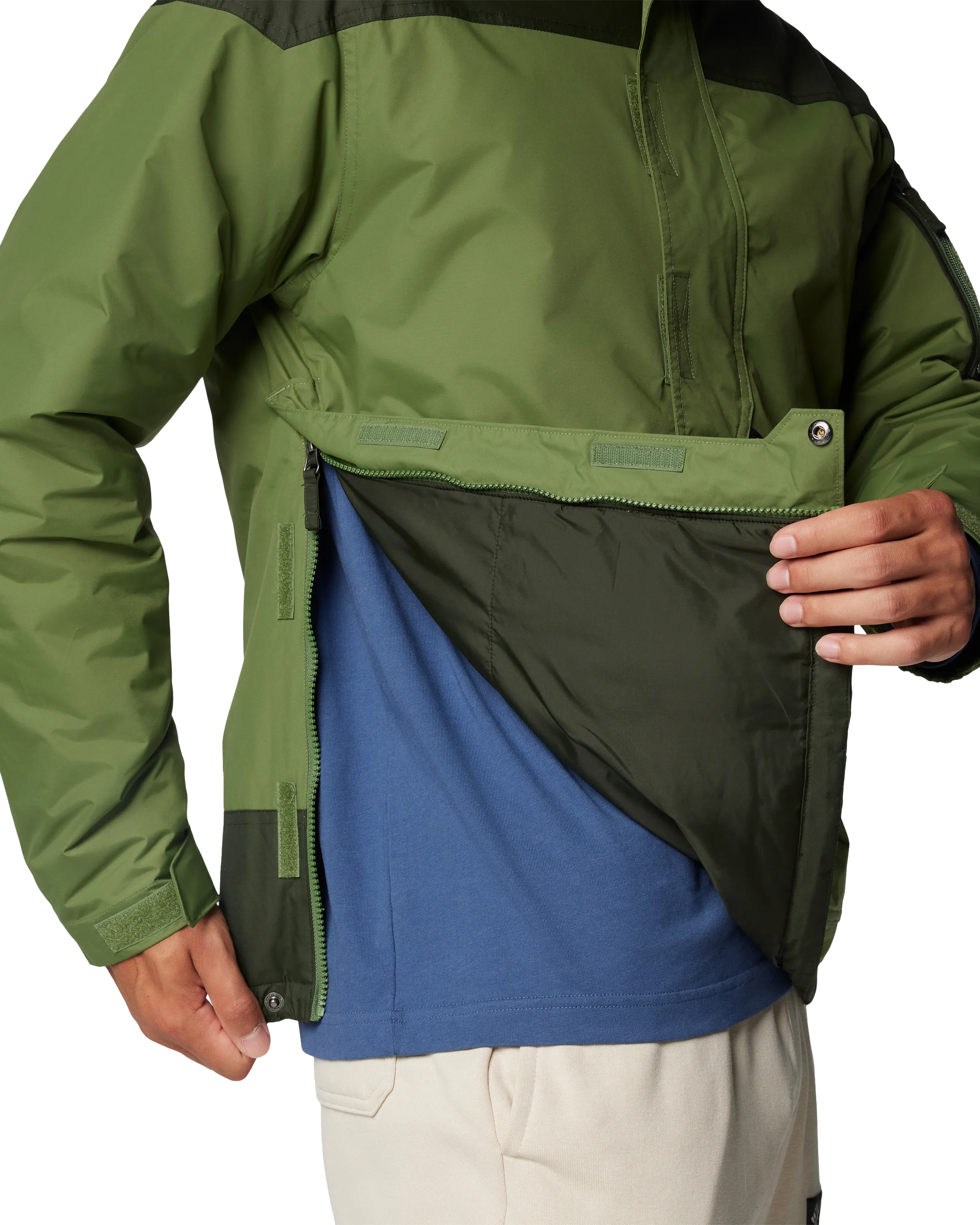 Challenger II Insulated Jacket in Canteen & Greenscape
