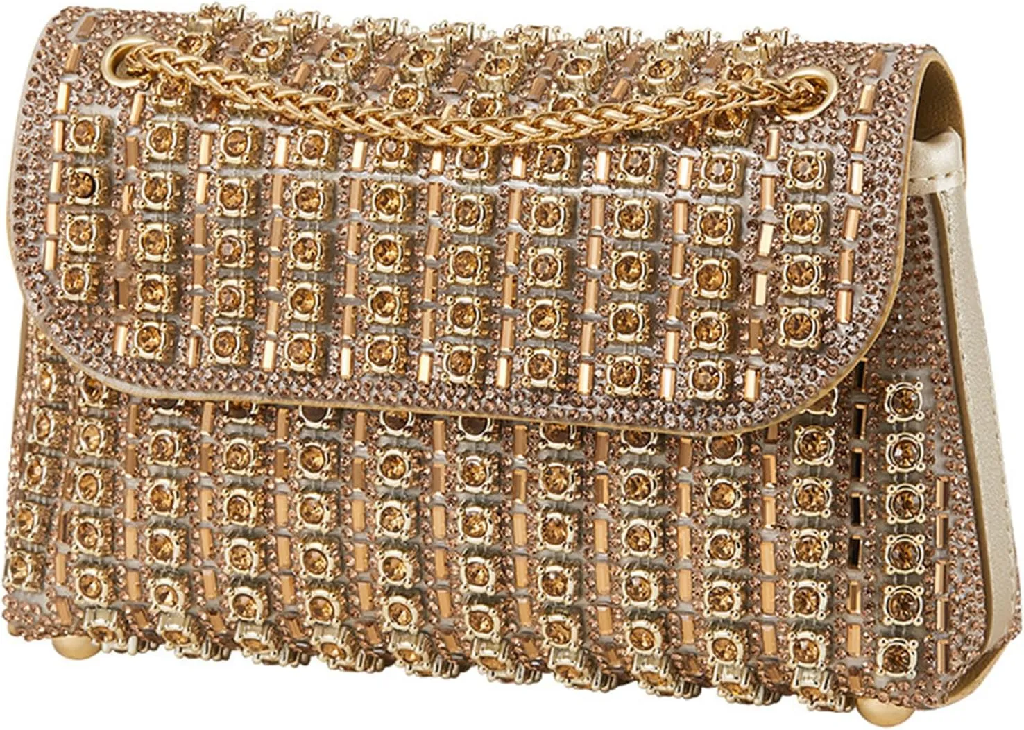 Clutches Purse Sparkling Evening Handbag for Women,Chain Crossbody Shoulder Bags