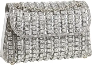 Clutches Purse Sparkling Evening Handbag for Women,Chain Crossbody Shoulder Bags