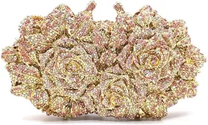Clutches Women Evening Bag Crystal Purses Crystal Clutches Bridal Wedding Party Wallet Purses