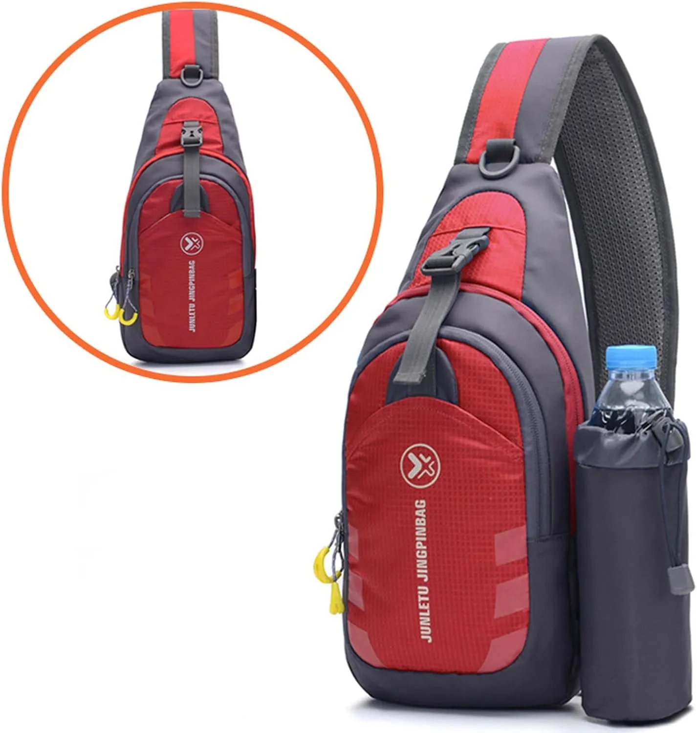 Crossbody Bag Outdoor Sports Kettle Chest Bag Men And Women Sports Multifunctional Riding Single Shoulder Bag