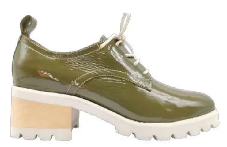 Daya Olive Pat Shoes