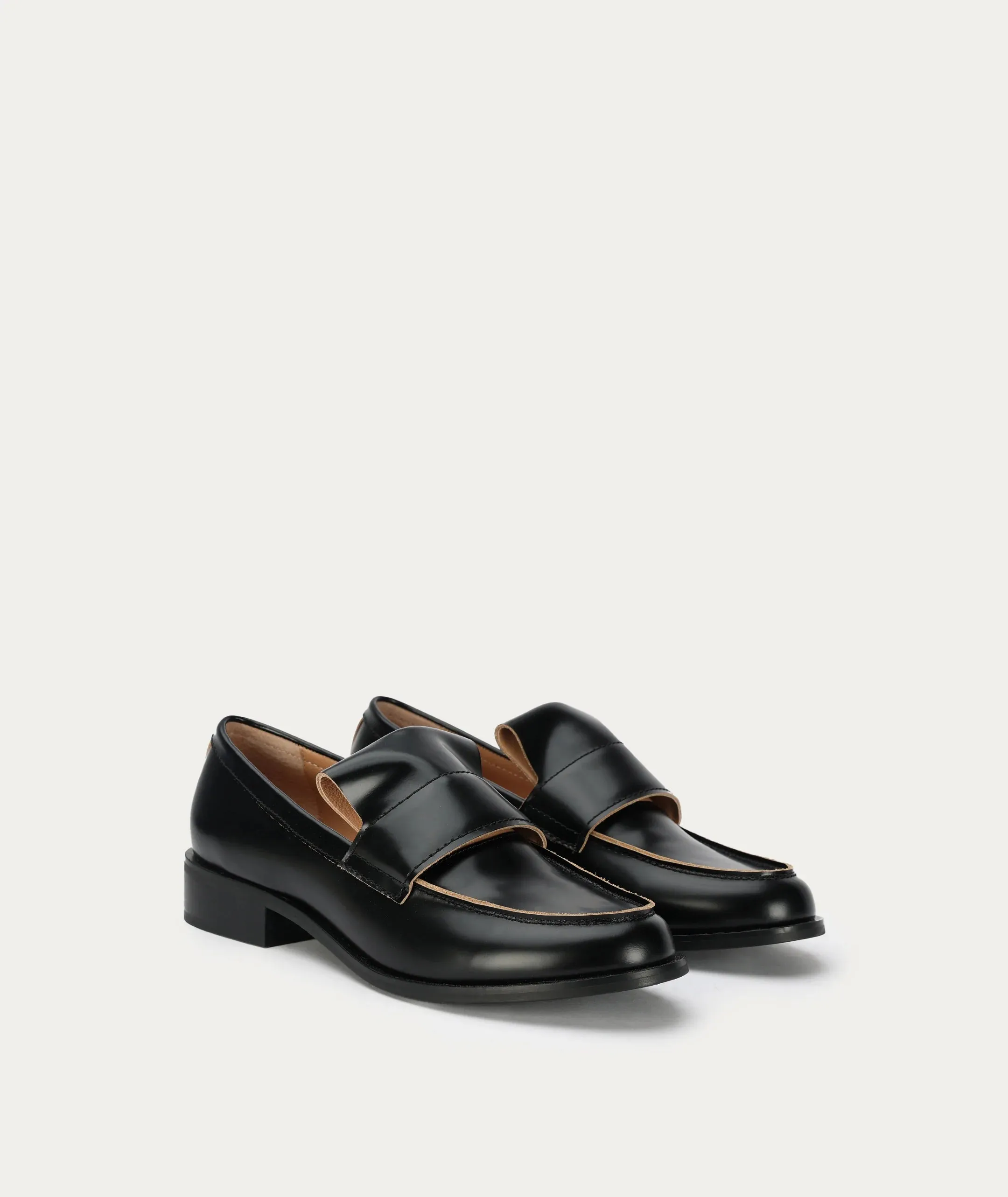 DEADLY PONIES - Cheval Loafer - Black