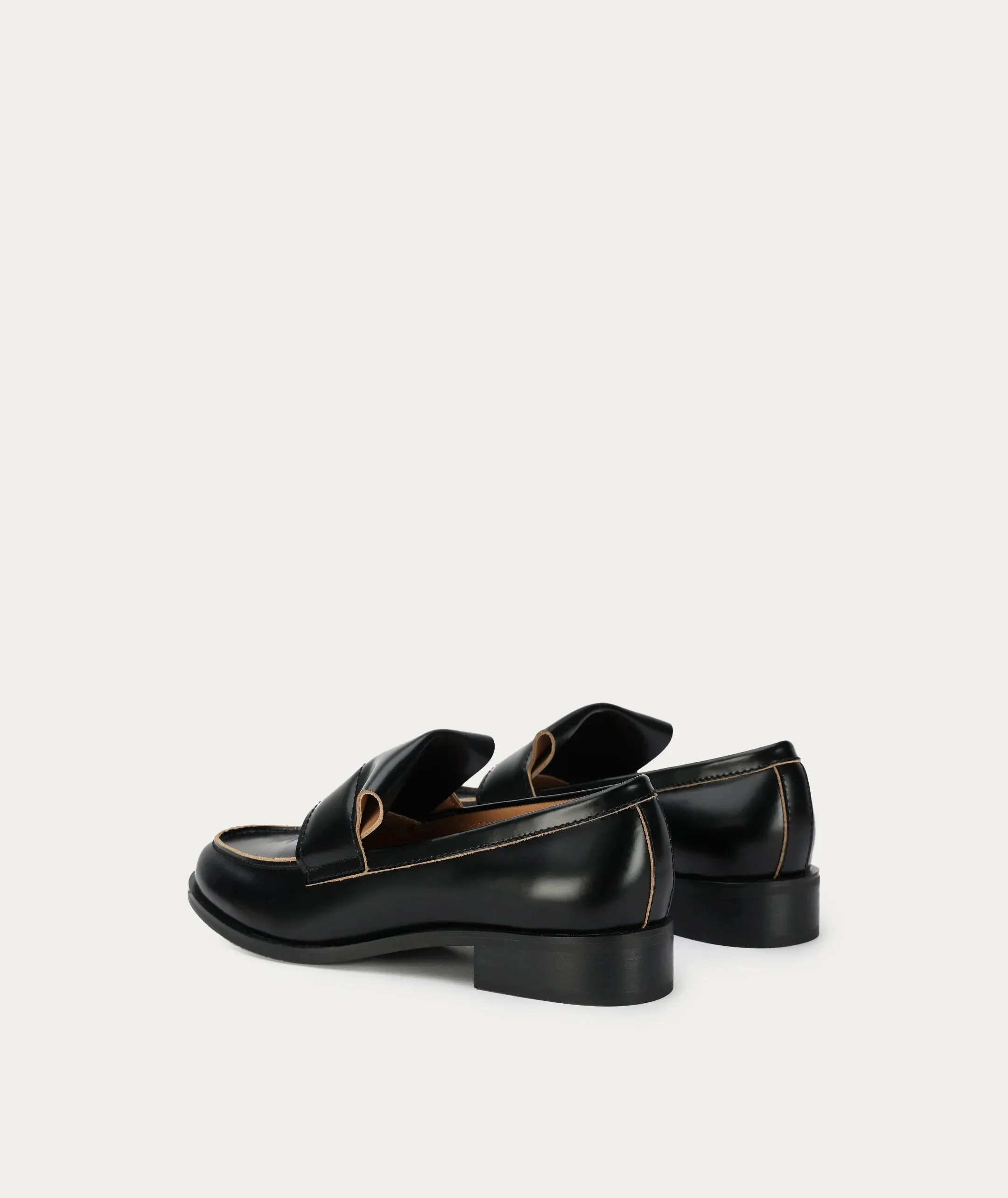 DEADLY PONIES - Cheval Loafer - Black