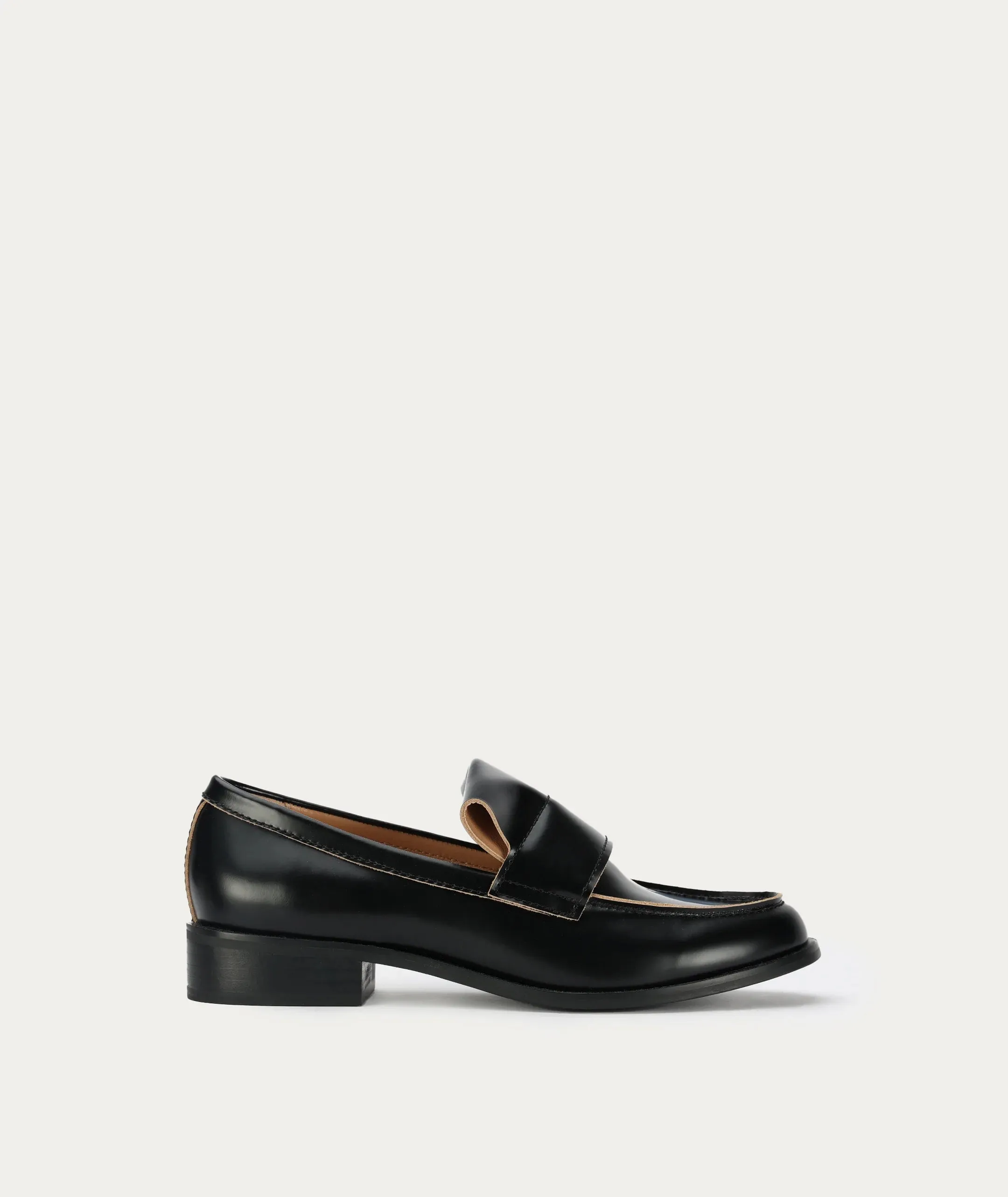 DEADLY PONIES - Cheval Loafer - Black