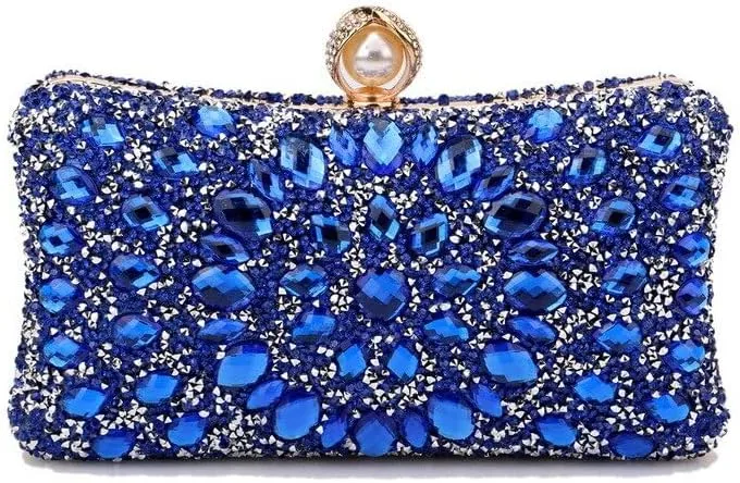 Diamond Women Luxury Clutch Evening Bag Wedding Crystal Ladies Cell Phone Pocket Purse Female Wallet for Party Quality Gift