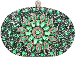 Diamond Women Luxury Clutch Evening Bag Wedding Crystal Ladies Cell Phone Pocket Purse Female Wallet For Party