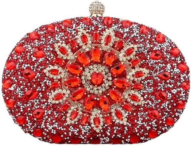 Diamond Women Luxury Clutch Evening Bag Wedding Crystal Ladies Cell Phone Pocket Purse Female Wallet For Party