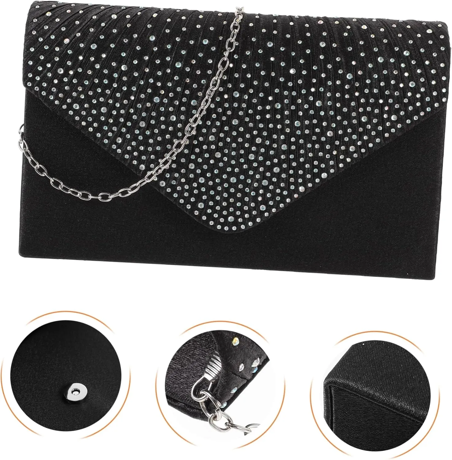 Dinner Bag Evening Purses Evening Clutch Envelope Purse Clutch Bags for Women Wedding Clutches and